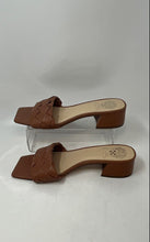 Load image into Gallery viewer, Vince Camuto Womens Semtera Brown Leather Slip-On Slide Sandals Size 8.5 M
