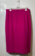Load image into Gallery viewer, J. Crew Mario Bellucci Womens Pink Back-Zip Straight &amp; Pencil Skirt Size 12
