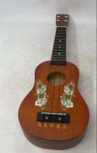 Load image into Gallery viewer, Universal Worldwide ALOHA Natural Brown Wood 4-Strings Trading Ukulele
