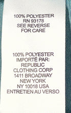 Load image into Gallery viewer, T Tahari Womens Green Balloon Sleeve V-Neck Button Front Blouse Top Sz M W/Tags
