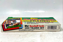 Load image into Gallery viewer, Topps Baseball Trading Cards Set 1990 Traded Series Paper Pre-Owned Incomplete
