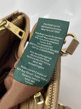 Load image into Gallery viewer, Authentic Lauren Ralph Lauren Womens Newbury Brown Leather Satchel Bag Damaged
