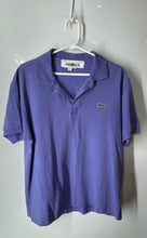 Load image into Gallery viewer, Lacoste Mens Purple Short Sleeve Collared Classic Fit Polo Shirt Size XL
