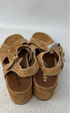 Load image into Gallery viewer, Aerosoles Womens Cora Brown Open Toe Buckle Ankle Strap Sandals Size 9.5 M
