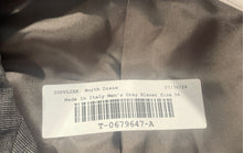 Load image into Gallery viewer, Linea Domizia Mens Gray Single-Breasted Two-Button Blazer Size 54 Made In Italy
