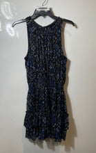 Load image into Gallery viewer, Forever 21 Womens Black Floral Sleeveless Pleated Round Neck Blouse Top Size S
