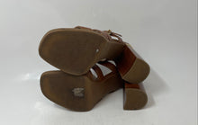 Load image into Gallery viewer, Michael Kors Womens Jagger Brown Open Toe Block Slide Sandals Size 8
