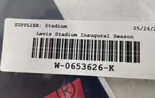 Load image into Gallery viewer, Levi's Stadium Inaugural Season 2014 San Francisco 49ers Game 3 Football Ticket

