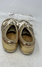 Load image into Gallery viewer, Coach Womens Zorra Brown Gold Monogram Sequin Lace-Up Sneaker Shoes Size 6.5 B
