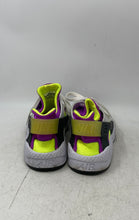 Load image into Gallery viewer, Nike Mens Air Huarache Run AH8049-101 White Green Purple Sneaker Shoes Size 10.5
