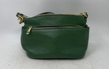 Load image into Gallery viewer, Divina Firenze Womens Lilla Green Leather Adjustable Strap Crossbody Bag
