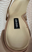Load image into Gallery viewer, Nine West Womens Ira 2 Taupe Peep Toe Back Zip Stiletto Ankle Booties Size 8M
