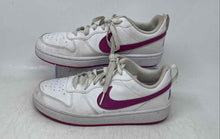 Load image into Gallery viewer, Nike Kids Court Borough Low Recraft White Purple Sneaker Shoes Size 6Y
