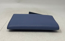 Load image into Gallery viewer, Kate Spade New York Womens Leila Blue Leather Medium L-Zip Wristlet Wallet

