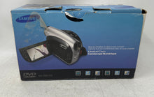 Load image into Gallery viewer, Samsung SC-DX103 Black Silver 34x Optical Zoom DVD Camcorder Not Tested With Box
