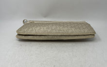 Load image into Gallery viewer, Michael Kors Womens Beige Printed Inner Divider Flap Shoulder Purse
