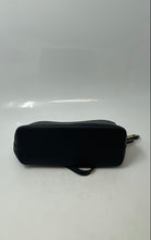 Load image into Gallery viewer, Michael Kors Womens Black Leather Adjustable Strap Zip Top Lined Crossbody Bag

