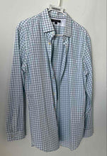 Load image into Gallery viewer, Banana Republic Mens Multicolor Plaid Long Sleeve Classic Fit Dress Shirt Size L
