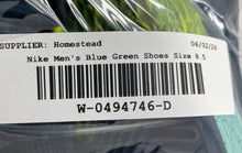 Load image into Gallery viewer, Nike Mens LeBron Witness 8 FB2239-402 Blue Green Lace-Up Sneaker Shoes Size 8.5
