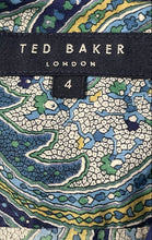 Load image into Gallery viewer, Ted Baker Mens Multicolor Paisley Long Sleeve Spread Collar Button-Up Shirt Sz 4
