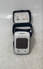Load image into Gallery viewer, Omron White Portable Digital Wrist Blood Pressure Monitor With Case Not Tested

