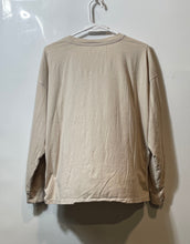 Load image into Gallery viewer, Calvin Klein Mens Beige Long Sleeve Crew Neck Pullover T-Shirt Size XL
