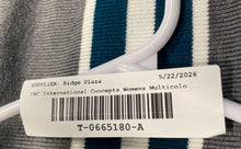 Load image into Gallery viewer, INC International Concepts Womens Multicolor Striped Knit Pullover Sweater Sz L
