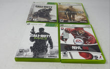Load image into Gallery viewer, Lot Of 4 Pieces Assorted Xbox 360 Action And Adventure Game Variety Not Tested
