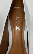 Load image into Gallery viewer, Aldo Womens Light Blue Leather Pointed Toe Slip-On Stiletto Pump Heels Size 9
