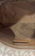 Load image into Gallery viewer, Michael Kors Womens Brown White Signature Print Double Handle Tote Handbag
