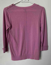 Load image into Gallery viewer, Ann Taylor Womens Pink Long Sleeve Knitted Pullover Sweater Size Medium
