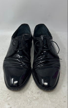 Load image into Gallery viewer, Vito Pegola Mens Black Patent Leather Low Top Derby Dress Shoes Size 11.5M
