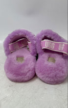 Load image into Gallery viewer, Ugg Womens Fluff Yeah Purple Slip-On Open Toe Slingback Sandals Size 2
