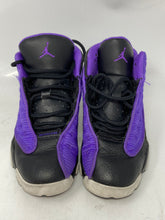 Load image into Gallery viewer, Authentic Nike Kids Jordan 13 Retro Purple Black Sneaker Shoes Size 1.5Y
