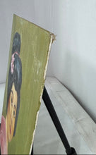 Load image into Gallery viewer, Japanese Geisha Woman Portrait Decorative Oil Painting Signed By Sonia
