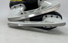 Load image into Gallery viewer, CCM Kids Super Tacks 9350 Black Yellow Lace-Up Hockey Ice Skates Size 12
