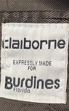 Load image into Gallery viewer, Claiborne Mens Green Notch Lapel Pockets Single Breasted Two-Button Blazer Sz 43
