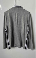 Load image into Gallery viewer, Tommy Hilfiger Womens Gray Heather Long Sleeve Pockets Two-Button Blazer Size XL
