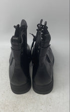Load image into Gallery viewer, White Mountain Womens Chevy Black Leather Round Toe Lace-Up Combat Boots Sz 10M
