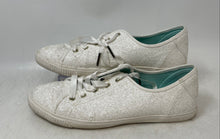 Load image into Gallery viewer, Kate Spade New York Womens Trista White Glitter Lace-Up Sneaker Shoes Size 9B
