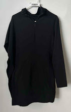 Load image into Gallery viewer, Mango Womens Black Long Sleeve Front Zipper Turtleneck Sweater Dress Size Small
