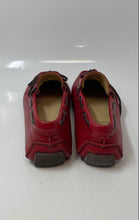 Load image into Gallery viewer, Mercanti Fiorentini Mens Red Brown Leather Slip-On Driving Moccasins Shoes Sz 9M
