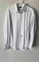 Load image into Gallery viewer, Theory Mens White Long Sleeve Collared Button-Up Shirt Size XXL
