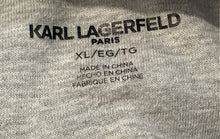 Load image into Gallery viewer, Karl Lagerfeld Womens Gray Heather Eiffel Tower Graphic Pullover Sweatshirt XL

