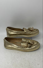 Load image into Gallery viewer, Michael Kors Womens Golden Leather Slip-On Loafer Shoes Size 7.5M
