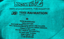 Load image into Gallery viewer, Dragon Ball Z Mens Green Graphic Print Short Sleeve Pullover T-Shirt Size Medium
