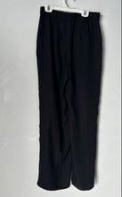 Load image into Gallery viewer, DKNY Womens Black High Waisted Pleated Front Pockets Wide-Leg Dress Pants Size 2
