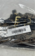 Load image into Gallery viewer, Michael Kors Womens Unique Sturdy Black Gray Signature Print Shoulder Bag
