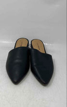 Load image into Gallery viewer, Lucky Brand Womens Bairey Black Leather Pointed Toe Slip-On Mule Flats Size 9M

