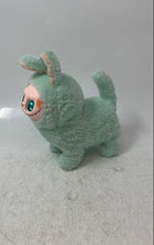 Load image into Gallery viewer, Mint Green Ququ Labubu Dog Electric Walking Vinyl Face Plush Toy
